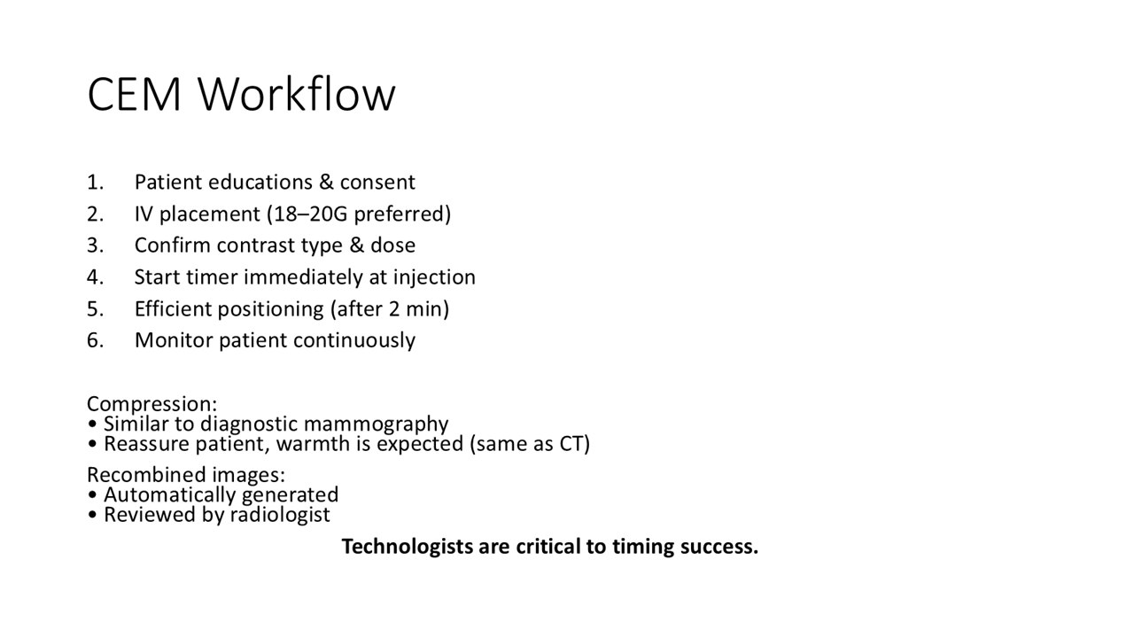 Before: a numbered six-step list with two sub-lists in small type on a white slide.